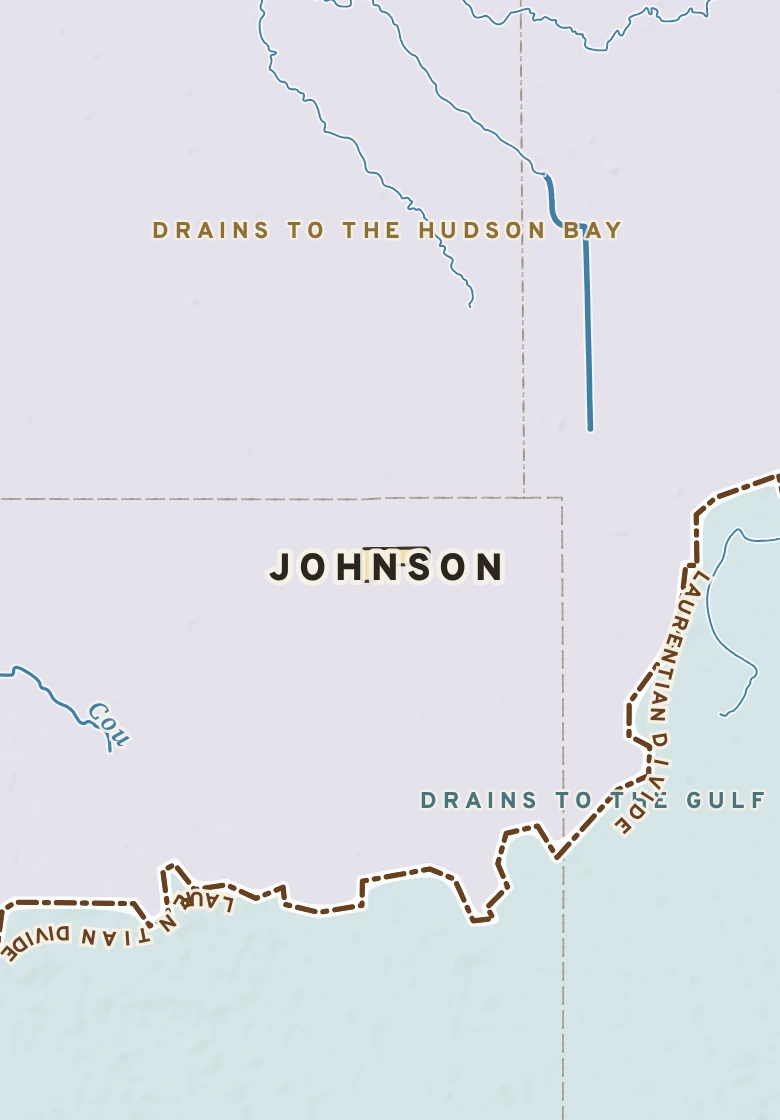 Atlas plate of Johnson, Minnesota.