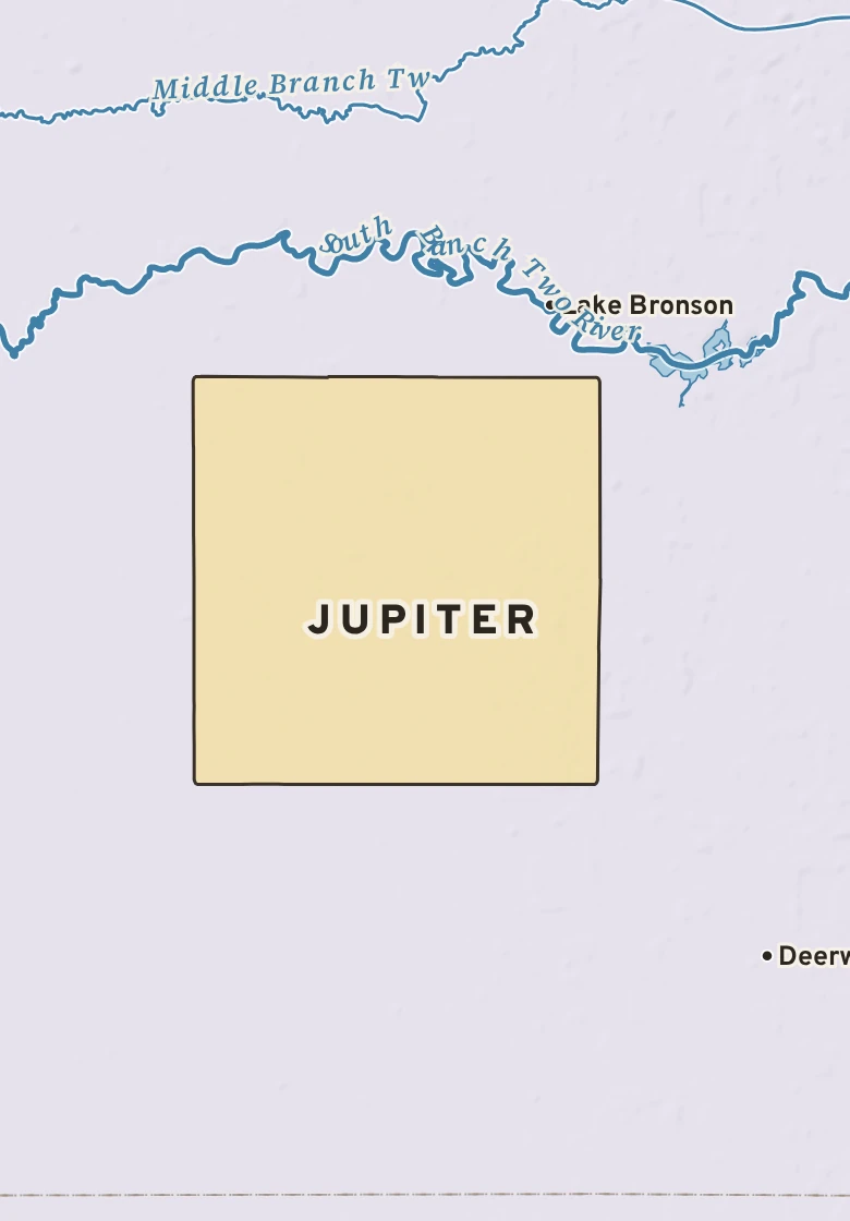 Atlas plate of Jupiter, Minnesota.