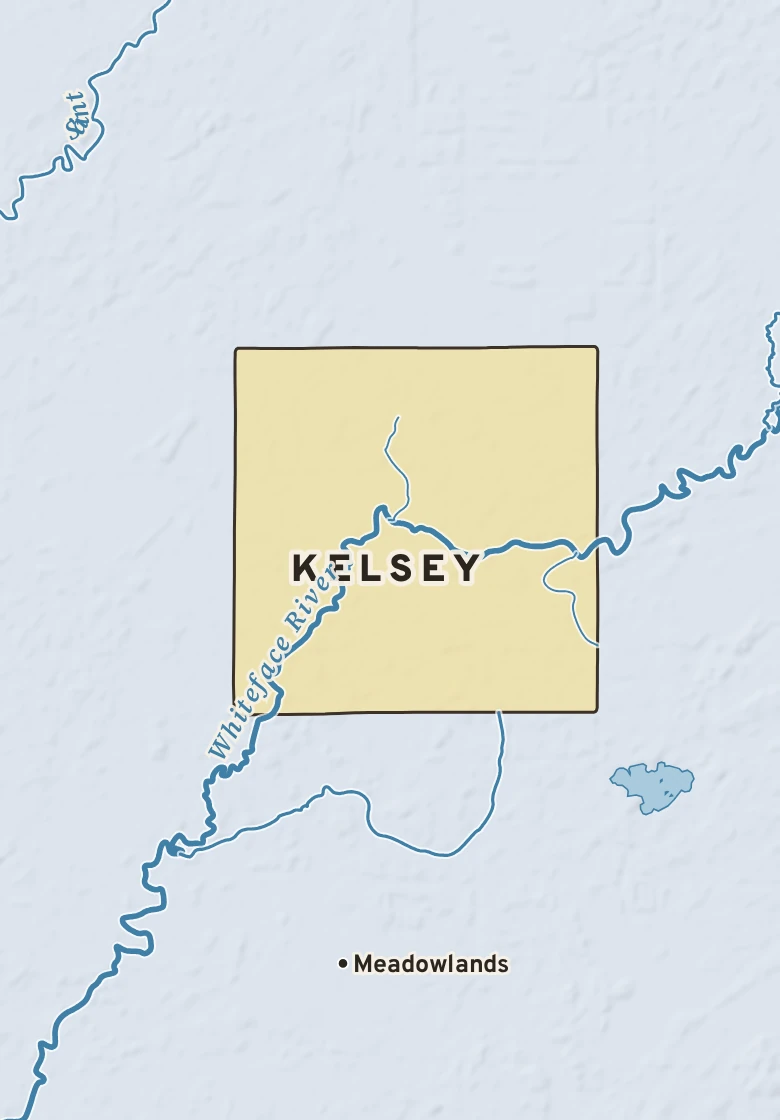Atlas plate of Kelsey, Minnesota.
