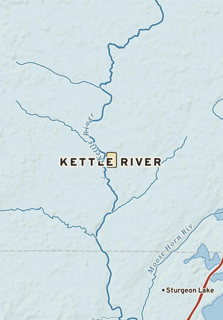 Atlas plate of Kettle River, Minnesota.