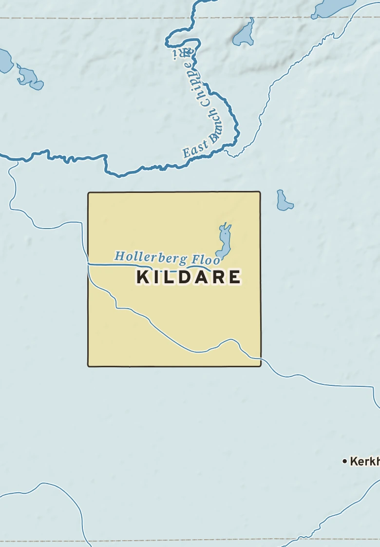 Atlas plate of Kildare, Minnesota.