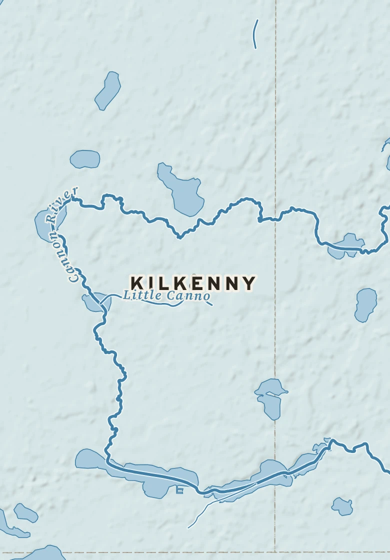 Atlas plate of Kilkenny, Minnesota.