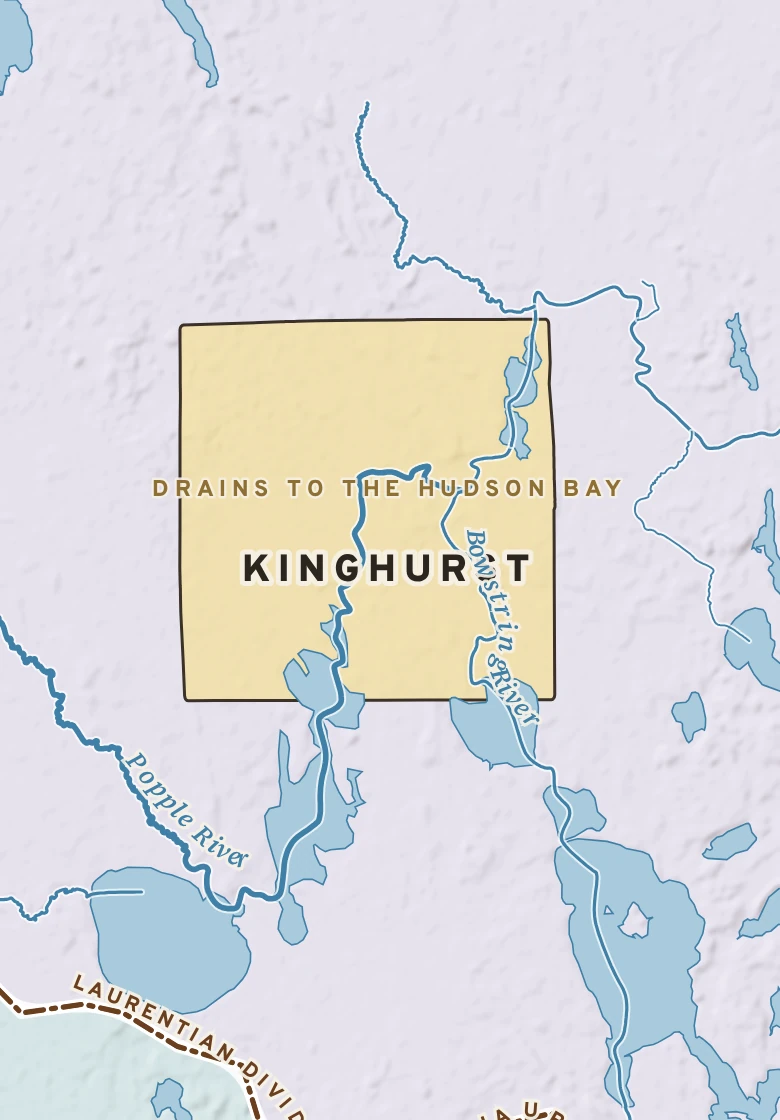 Atlas plate of Kinghurst, Minnesota.