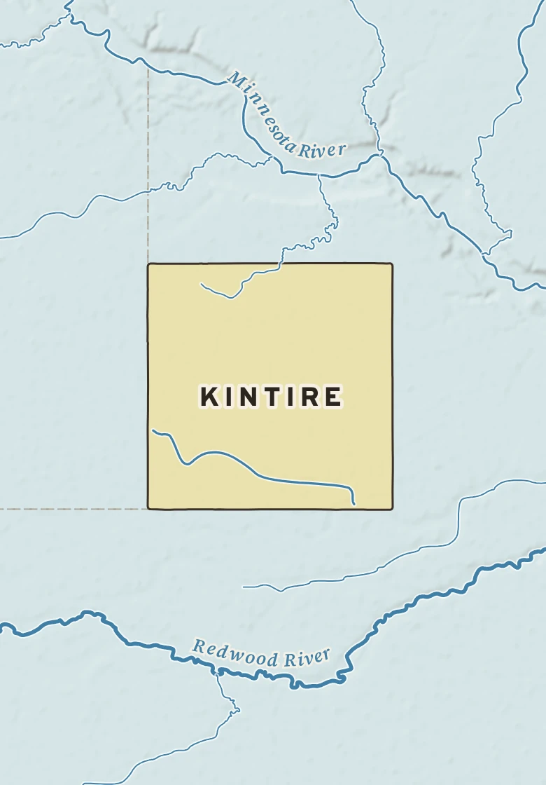 Atlas plate of Kintire, Minnesota.
