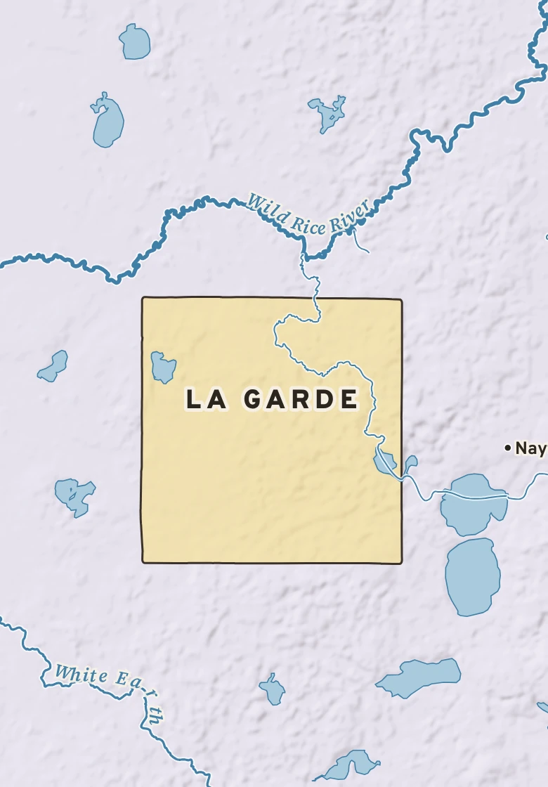 Atlas plate of La Garde, Minnesota.