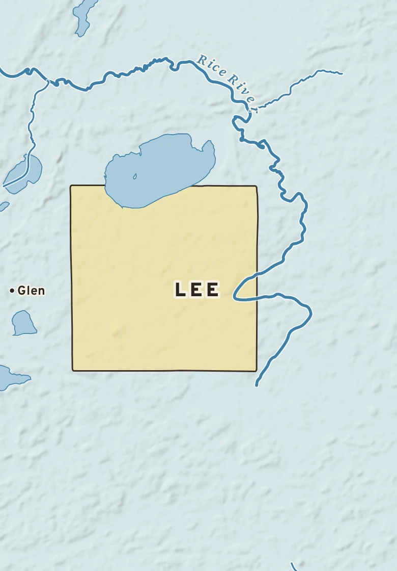 Atlas plate of Lee, Minnesota.