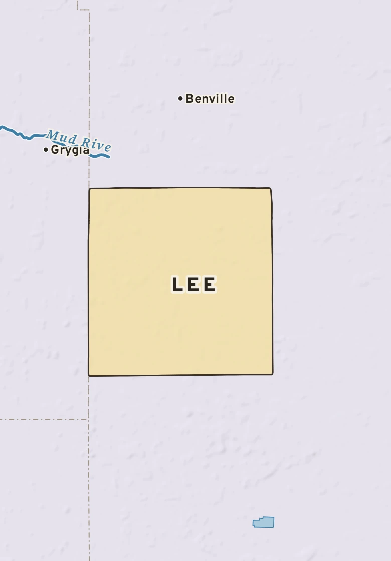Atlas plate of Lee, Minnesota.