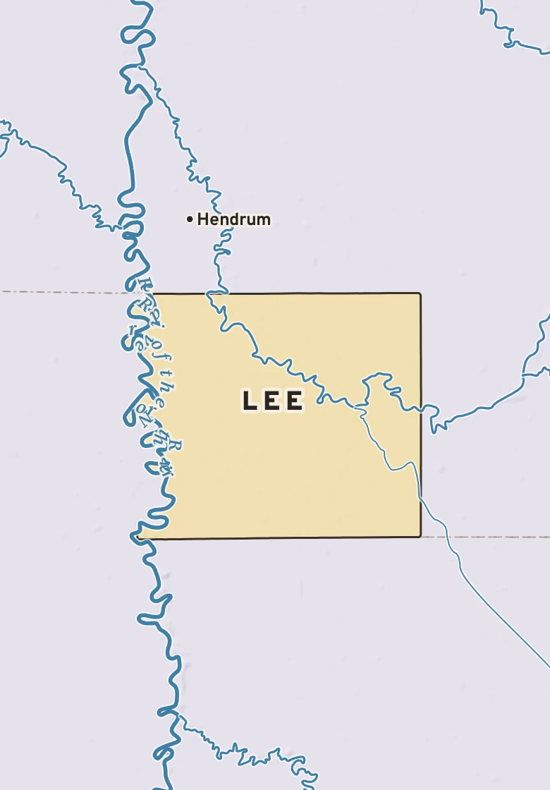 Atlas plate of Lee, Minnesota.