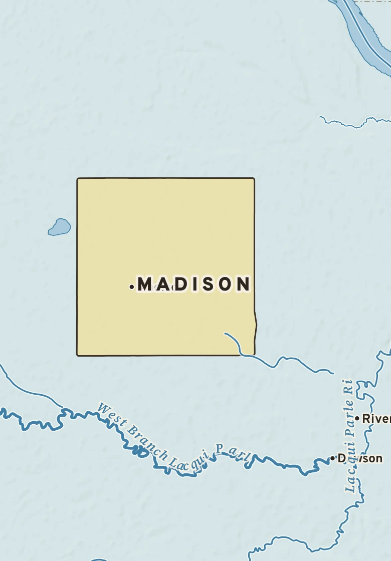 Atlas plate of Madison, Minnesota.