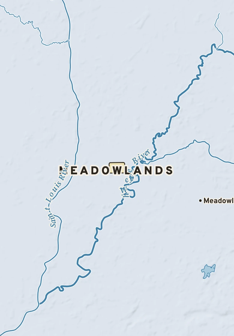 Atlas plate of Meadowlands, Minnesota.