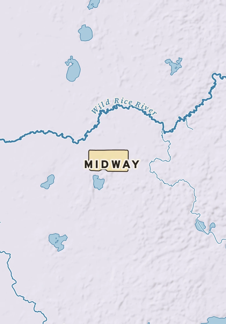 Atlas plate of Midway, Minnesota.
