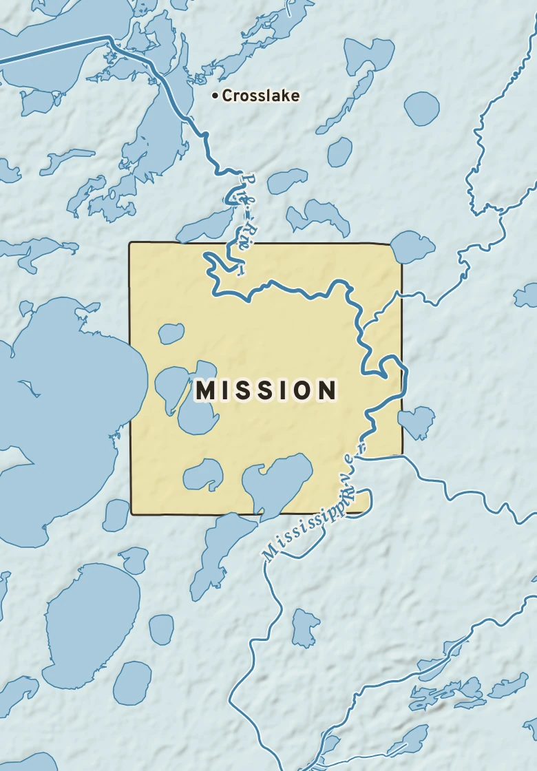 Atlas plate of Mission, Minnesota.