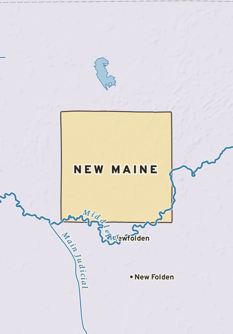 Atlas plate of New Maine, Minnesota.