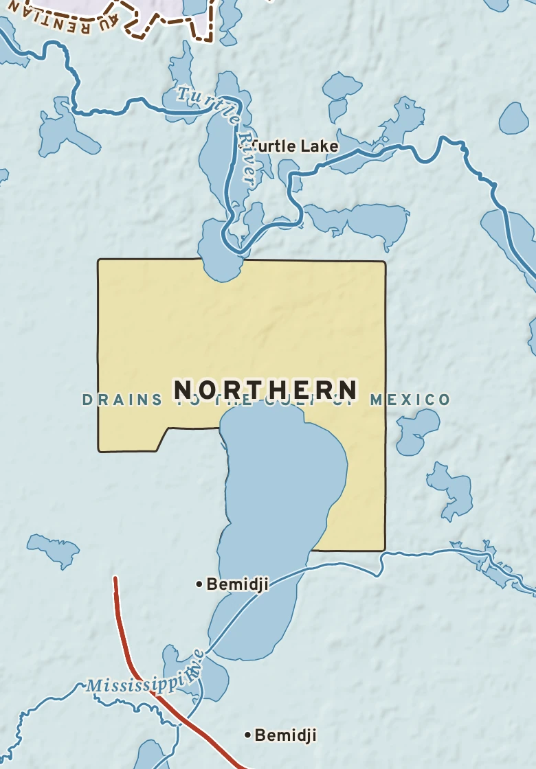 Atlas plate of Northern, Minnesota.