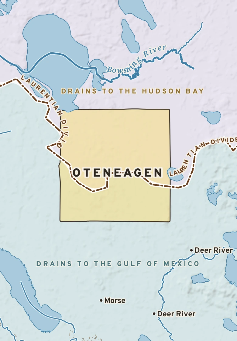 Atlas plate of Oteneagen, Minnesota.