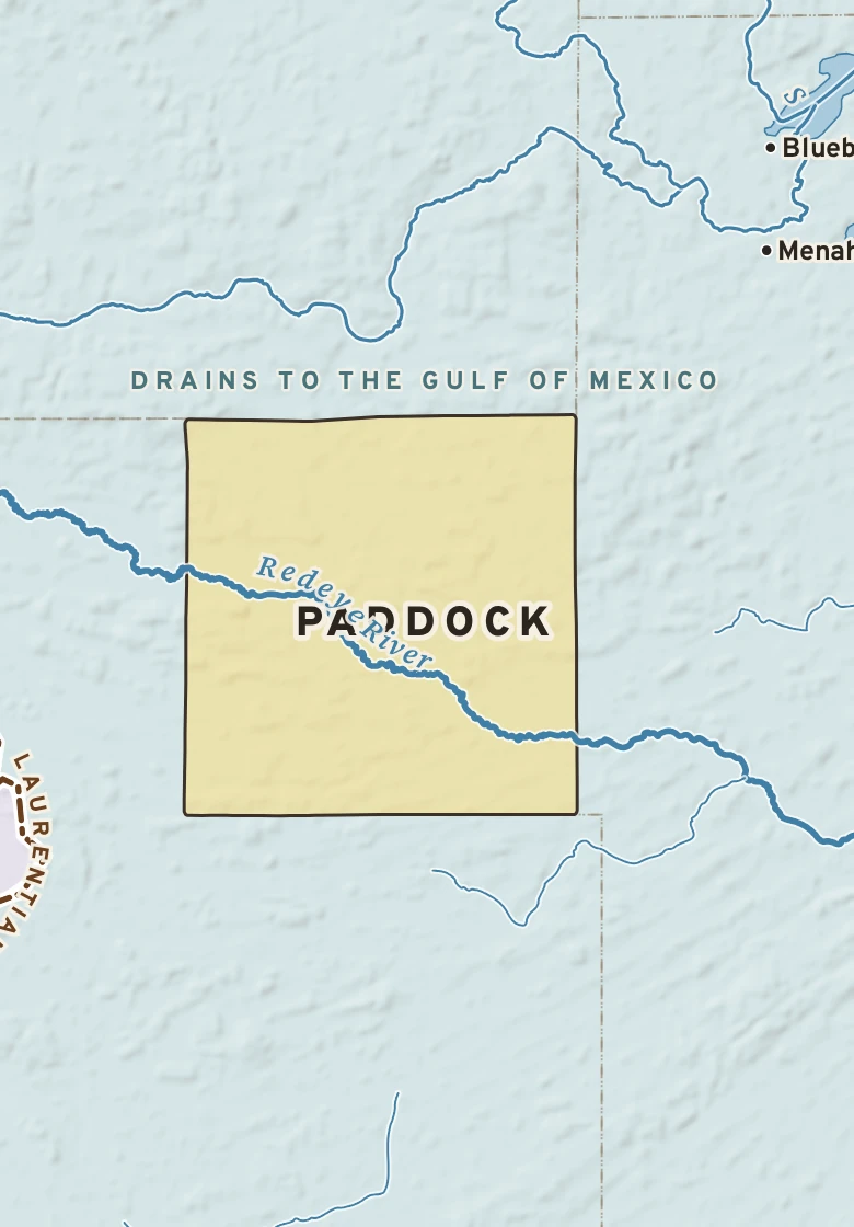 Atlas plate of Paddock, Minnesota.