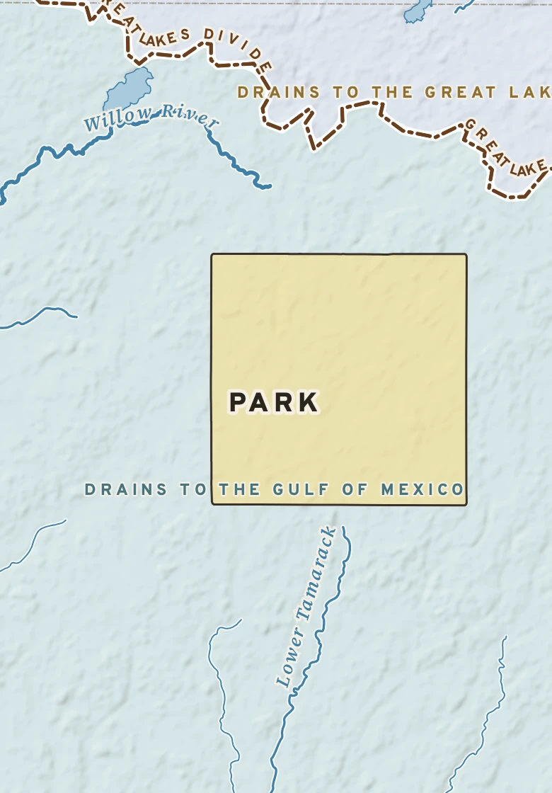 Atlas plate of Park, Minnesota.