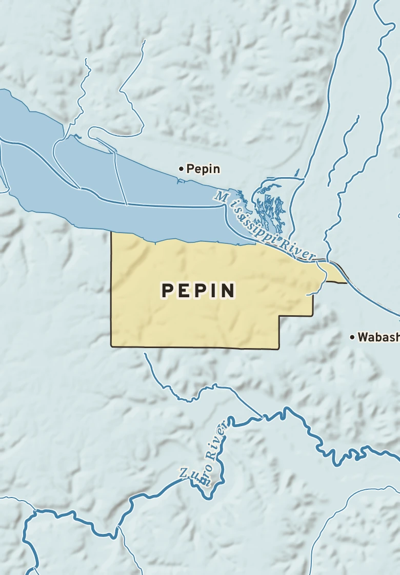 Atlas plate of Pepin, Minnesota.