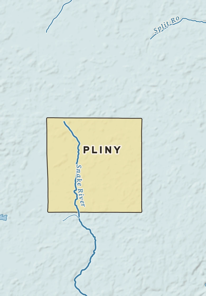 Atlas plate of Pliny, Minnesota.