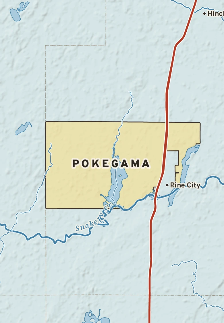Atlas plate of Pokegama, Minnesota.