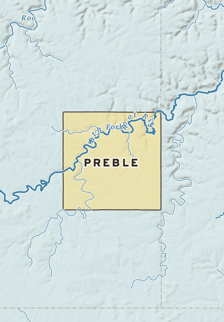 Atlas plate of Preble, Minnesota.