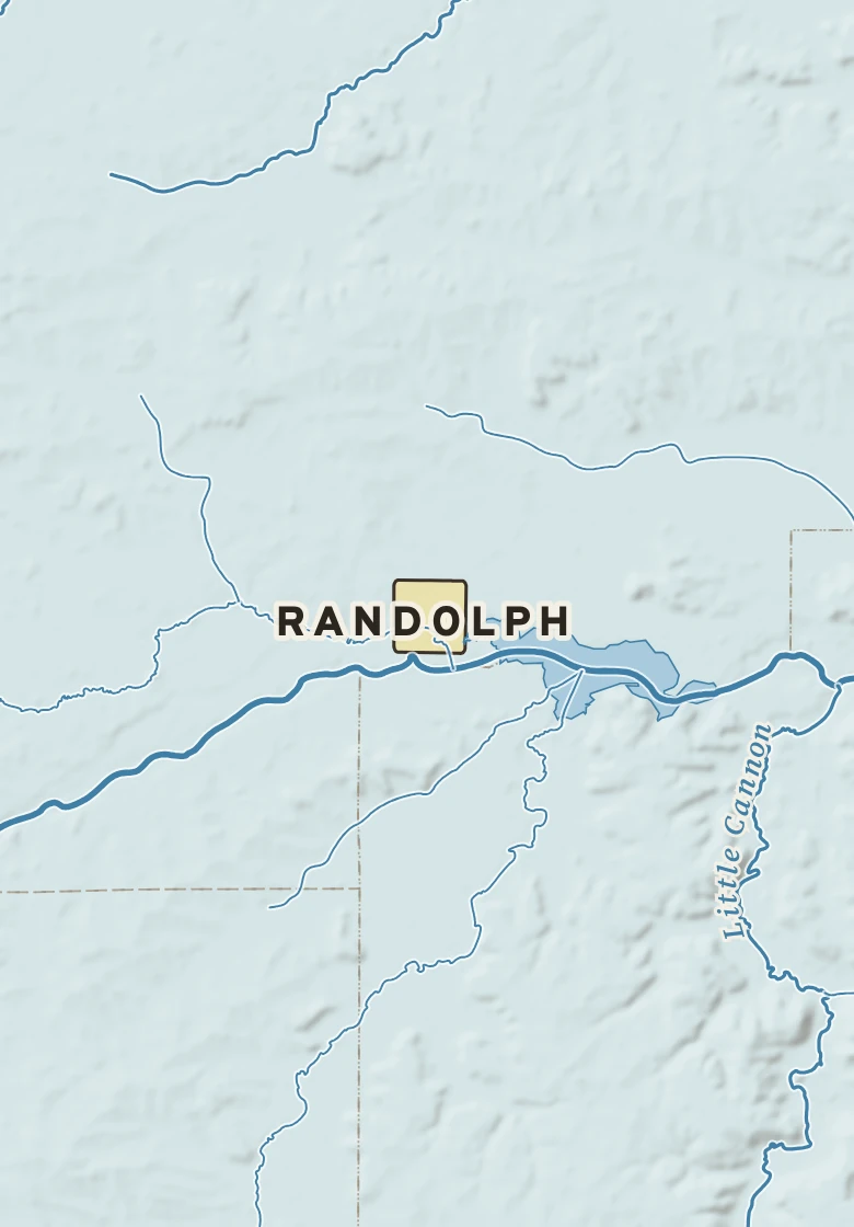 Atlas plate of Randolph, Minnesota.