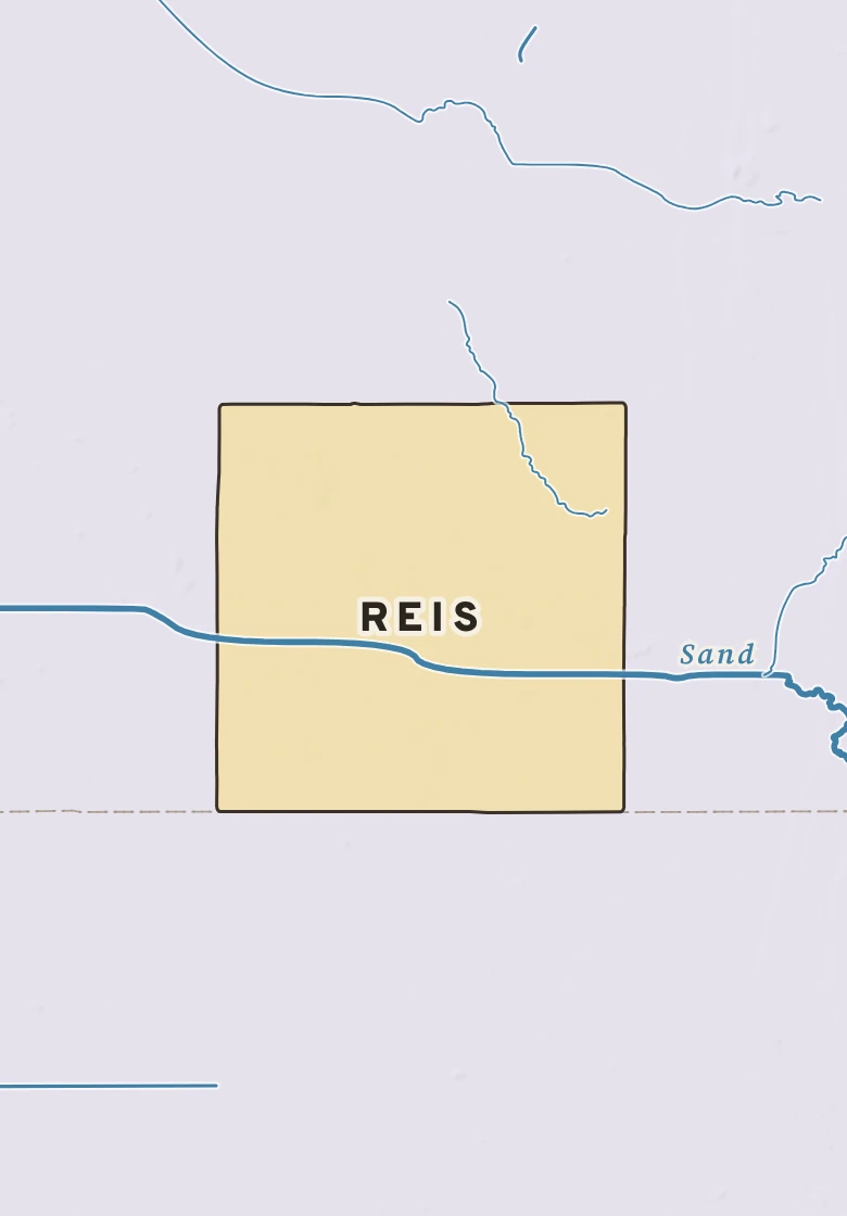 Atlas plate of Reis, Minnesota.