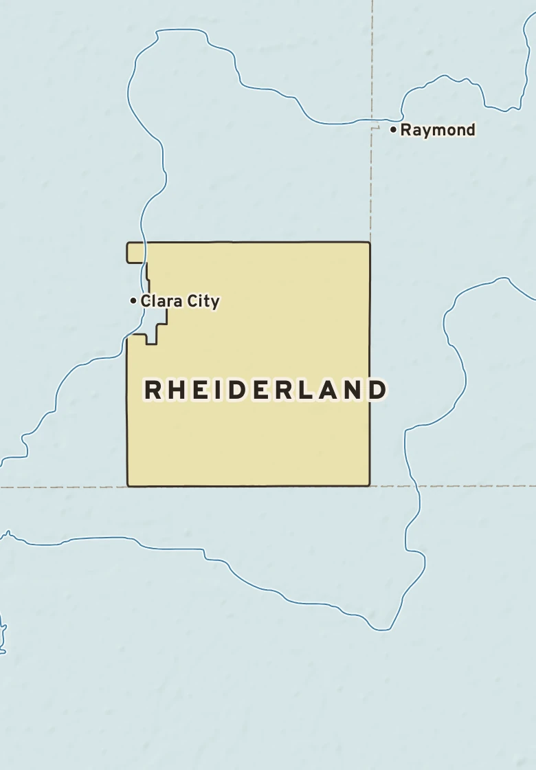Atlas plate of Rheiderland, Minnesota.