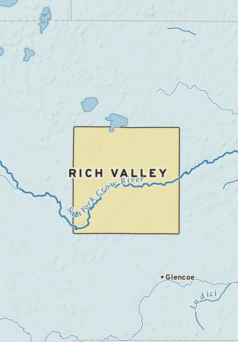 Atlas plate of Rich Valley, Minnesota.