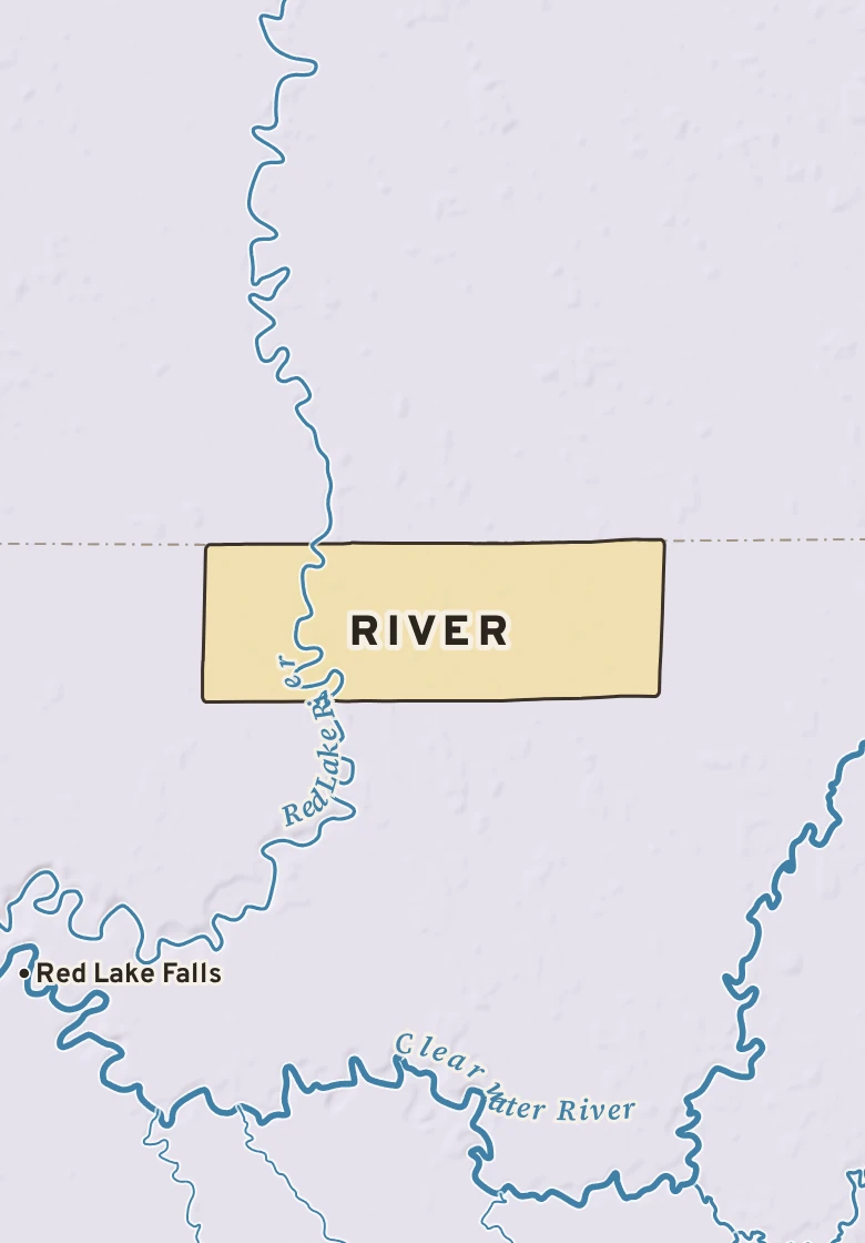Atlas plate of River, Minnesota.