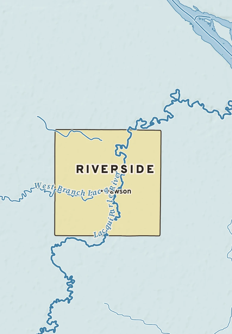 Atlas plate of Riverside, Minnesota.