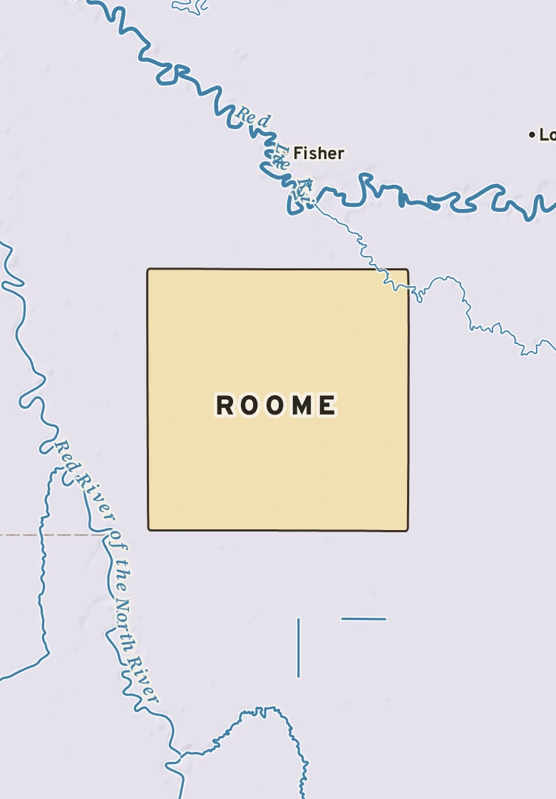 Atlas plate of Roome, Minnesota.