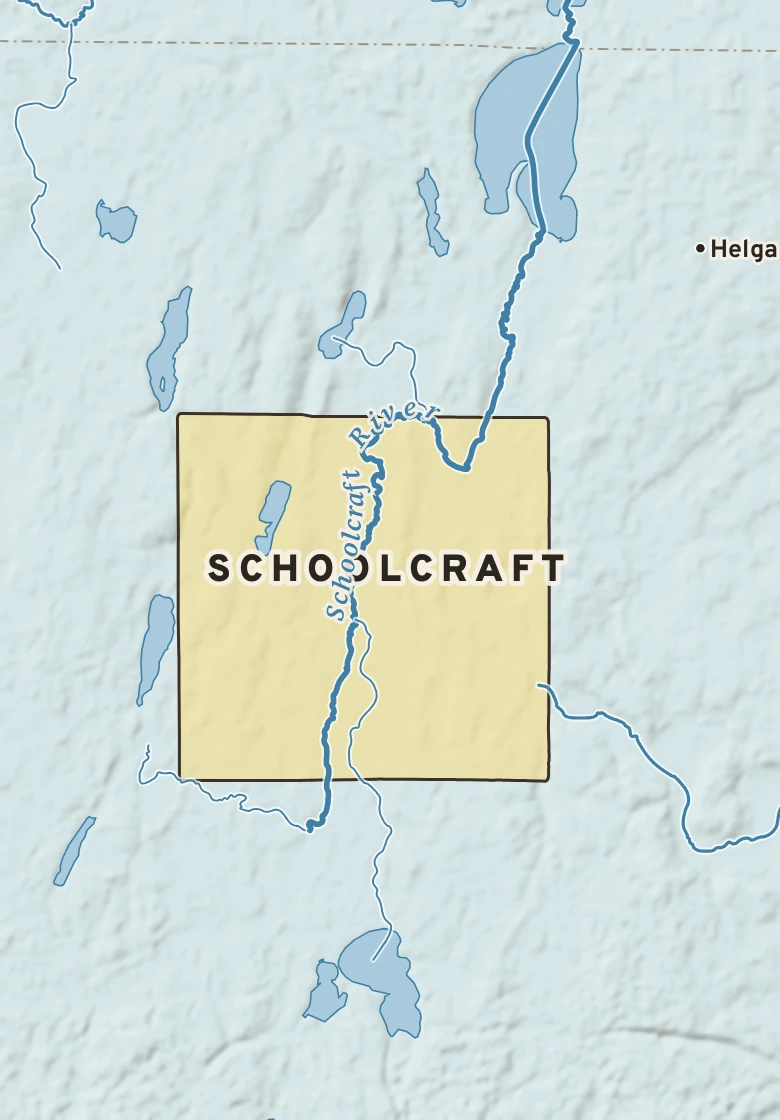Atlas plate of Schoolcraft, Minnesota.