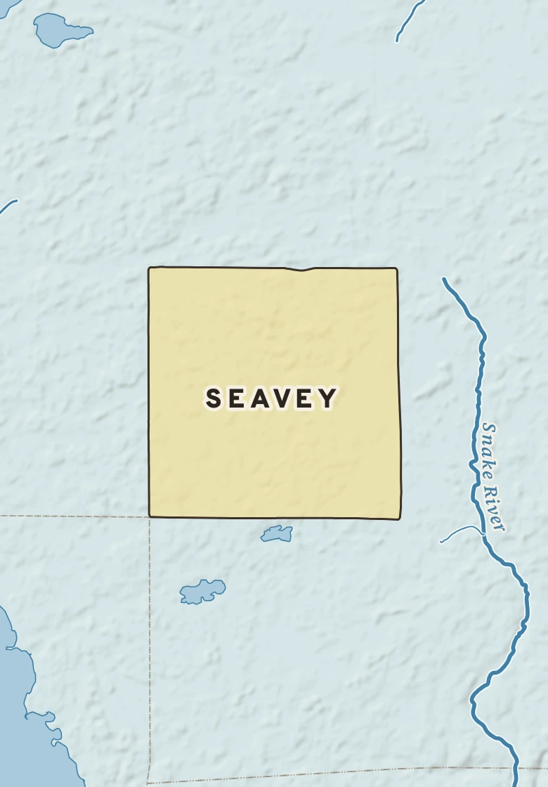 Atlas plate of Seavey, Minnesota.