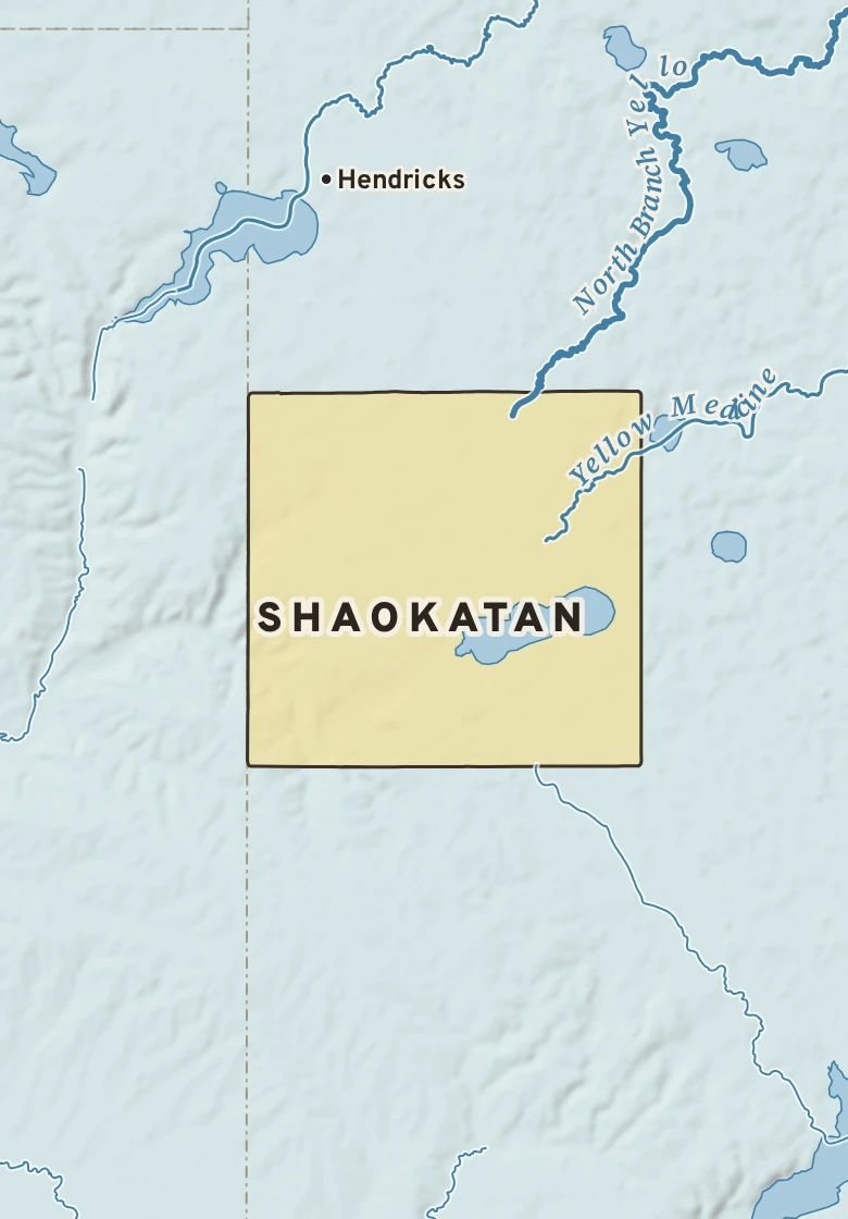 Atlas plate of Shaokatan, Minnesota.