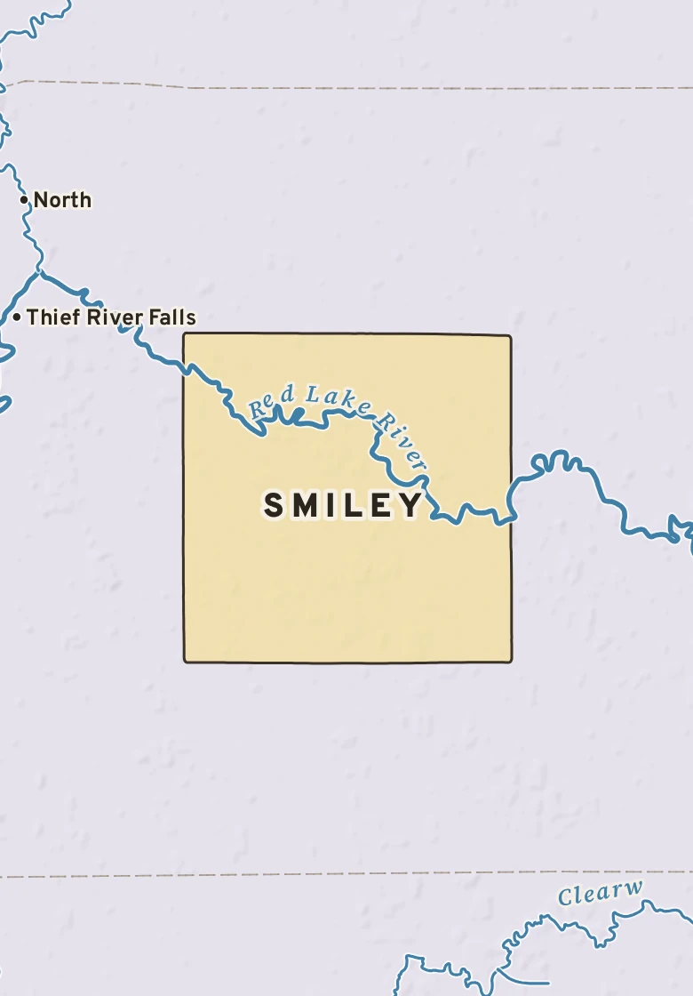 Atlas plate of Smiley, Minnesota.
