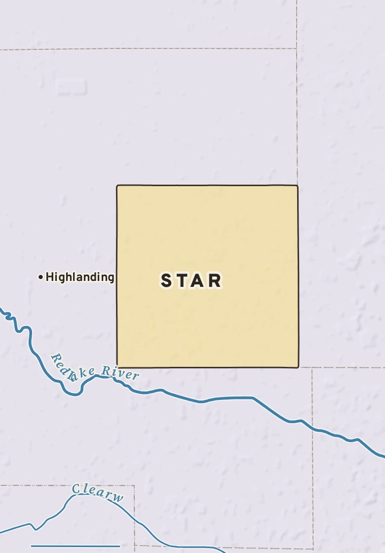 Atlas plate of Star, Minnesota.