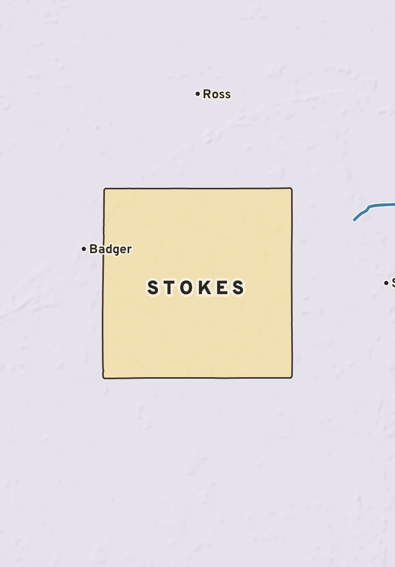 Atlas plate of Stokes, Minnesota.