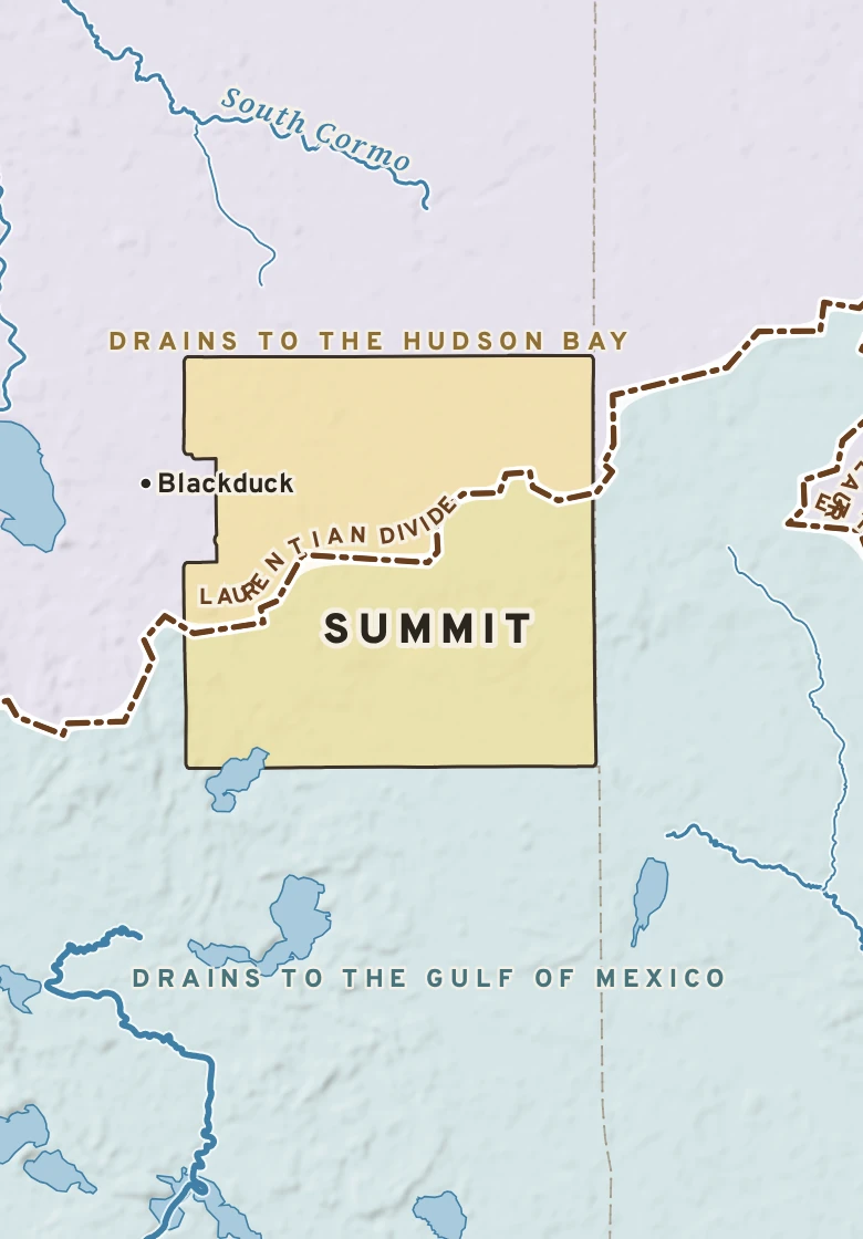 Atlas plate of Summit, Minnesota.