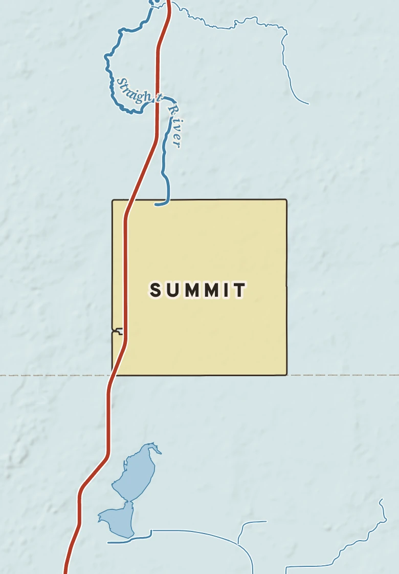 Atlas plate of Summit, Minnesota.