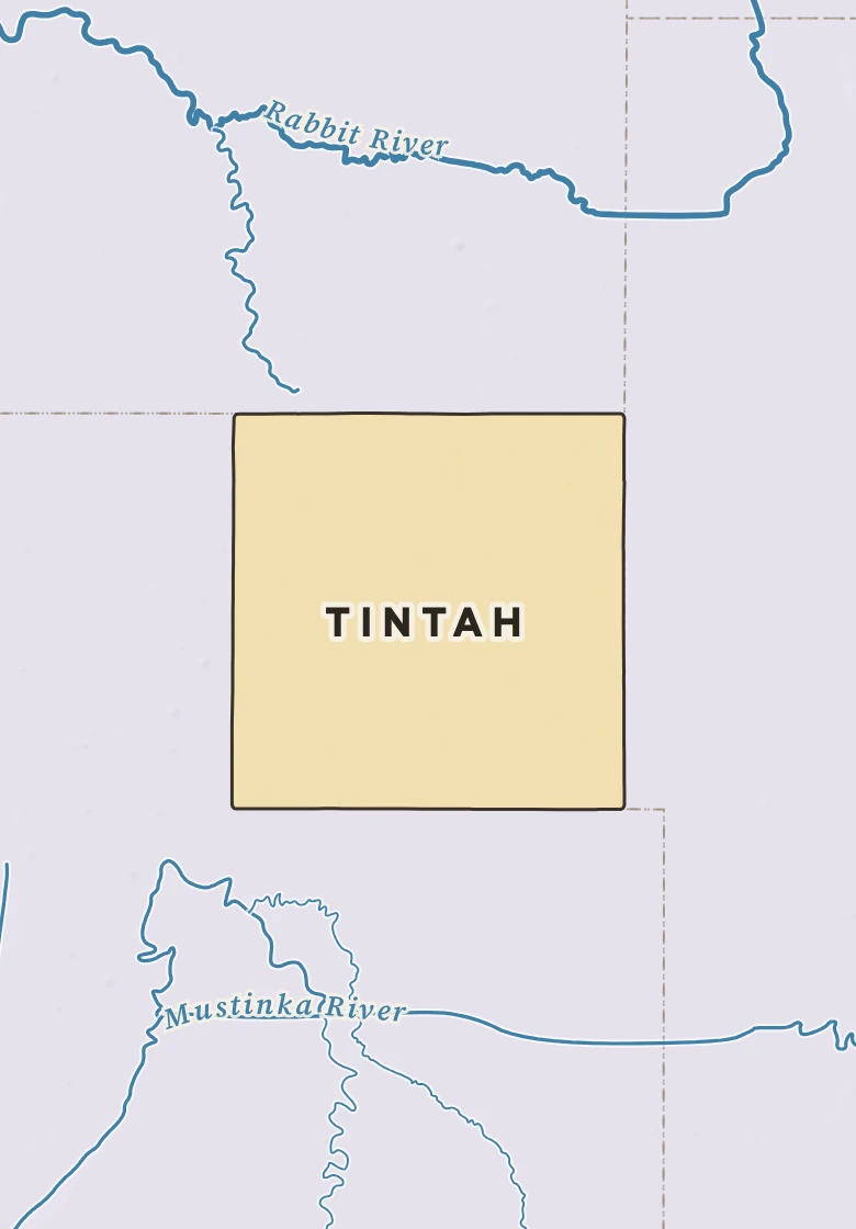 Atlas plate of Tintah, Minnesota.