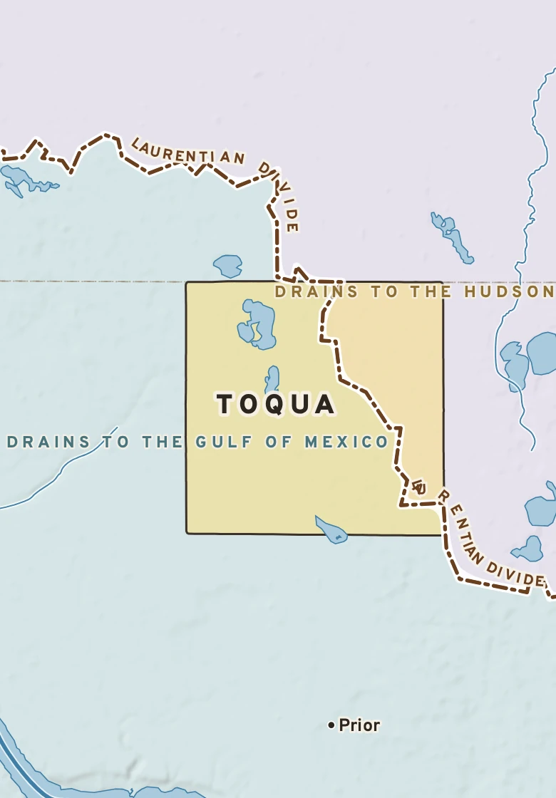 Atlas plate of Toqua, Minnesota.