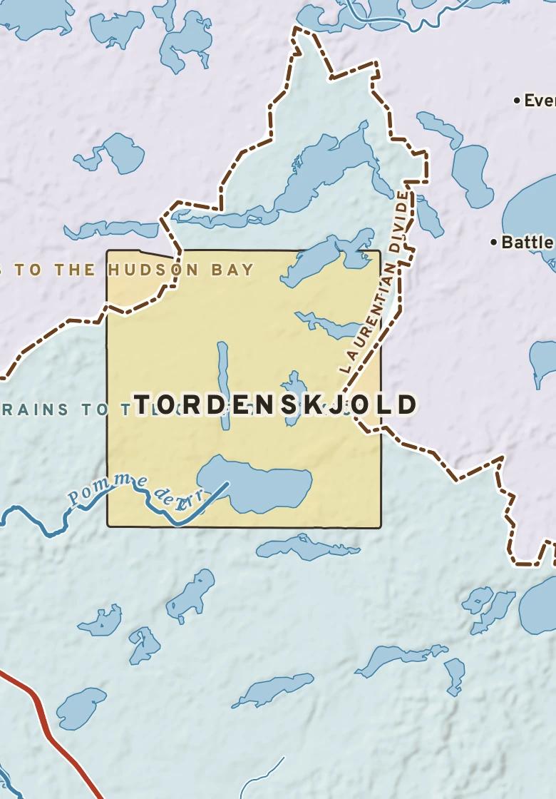 Atlas plate of Tordenskjold, Minnesota.