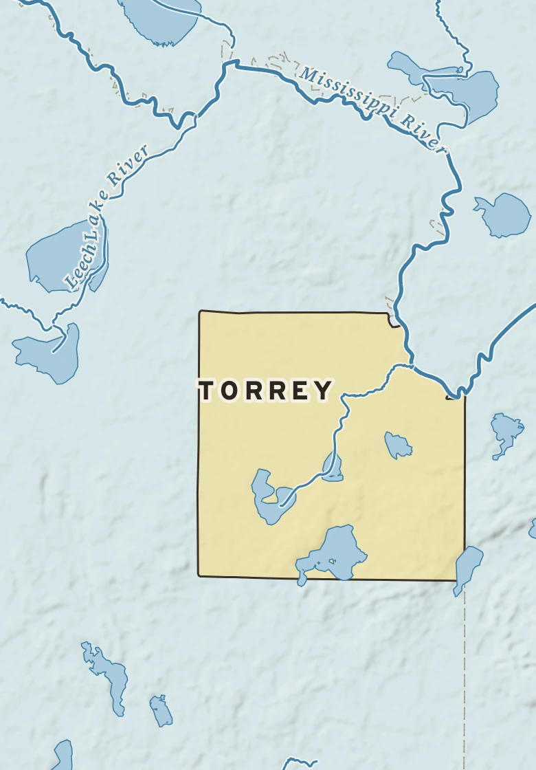 Atlas plate of Torrey, Minnesota.