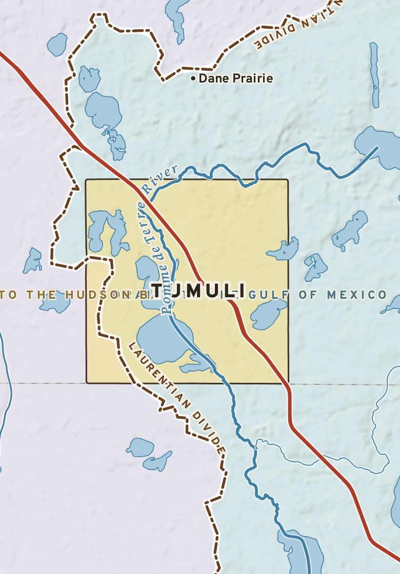 Atlas plate of Tumuli, Minnesota.