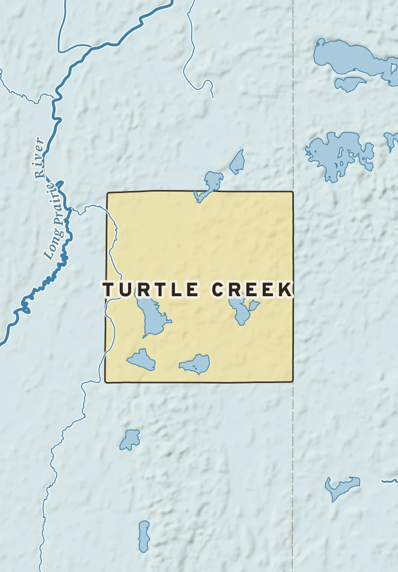 Atlas plate of Turtle Creek, Minnesota.