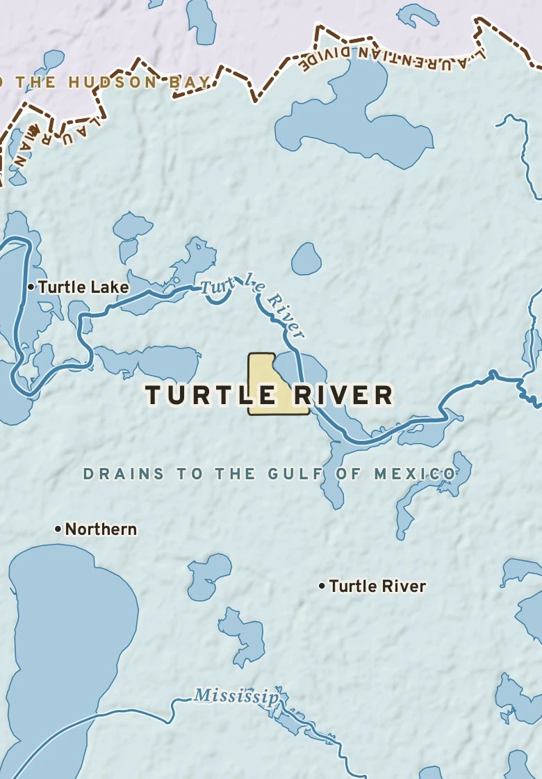 Atlas plate of Turtle River, Minnesota.