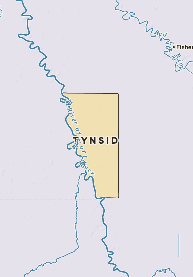 Atlas plate of Tynsid, Minnesota.