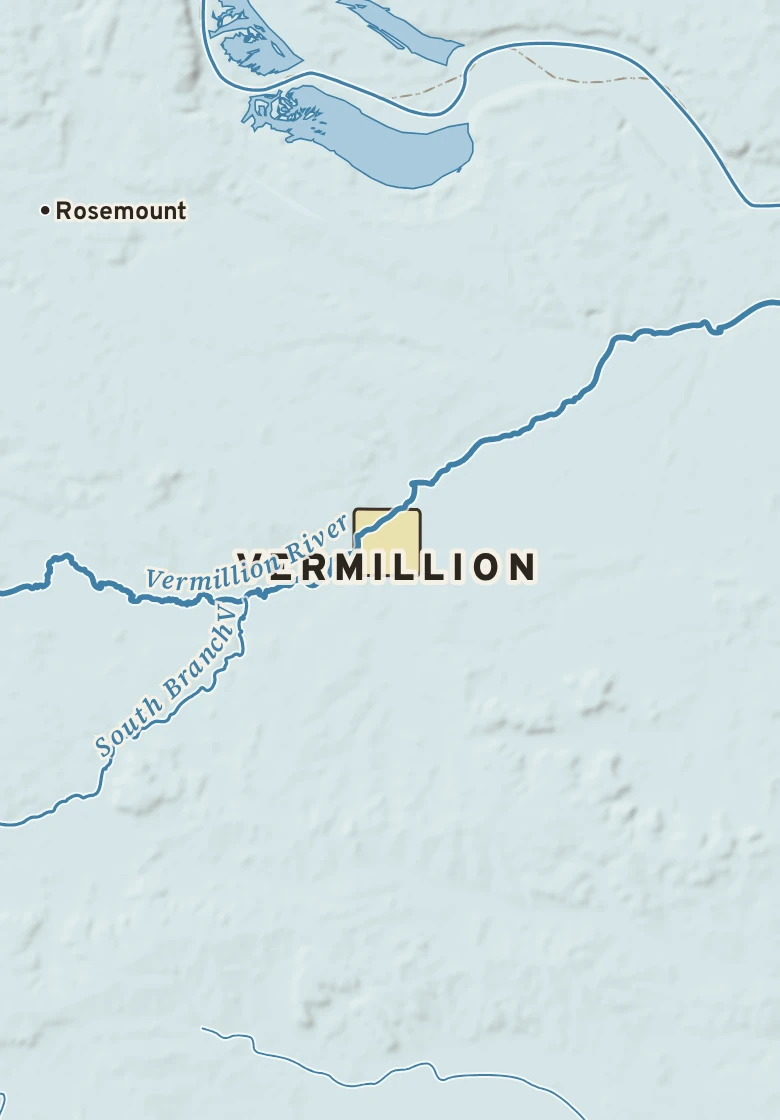 Atlas plate of Vermillion, Minnesota.