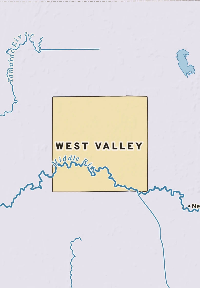 Atlas plate of West Valley, Minnesota.
